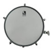 Toca Drumset Timbale with Snares, 4" x 12" Stainless Steel Shell (T-412-SS)
