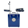 Toca KickBoxx Pro Suitcase Drum Set - Blue (TKSDS-PRO-BL) | Musician Madness