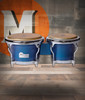 Toca Custom Deluxe Bongos - Matte Blue (4600-MB) | Musician Madness