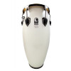 Toca Custom Deluxe Fiberglass Tumba, Margarita Blanca, Black Chrome Hardware (4612-1/2FMB) | Musician Madness
