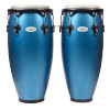 Toca Synergy Wood Conga Set, 10"/11" - Matte Ocean Blue (2300OB)