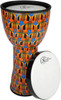 Toca Sympatico Nesting 8" Djembe, Tunable Fiber - Kente Cloth (TSSND-8K-FT) | Musician Madness