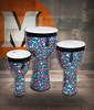 Toca Sympatico 3-Piece Pretuned Djembe Set - Autumn Days (TSSND-3PCAD-FP)