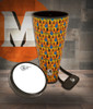 Toca Sympatico 10" Nesting Ashiko - Kente Cloth (TSSNA-10K-FP) | Musician Madness