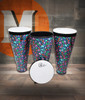 Toca Sympatico 3-Piece 12" Nesting Ashiko Set - Autumn Days (TSSNA-3PCAD-FP) | Musician Madness