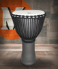 Toca Freestyle Rope-Tuned Djembe, 12" - Matte Grey Skies (SFDJ-12GS) | Musician Madness