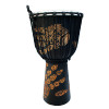 Toca Street Series Carved Djembe, 12" Large - Hand Print (TSSDJ-LHP) | Musician Madness