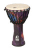 Toca Freestyle Rope-Tuned Djembe, 12" - Purple (SFDJ-12WP) | Musician Madness