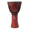 Toca Freestyle Rope-Tuned Djembe, 14" - Matte Racing Red (SFDJ-14RR) | Musician Madness