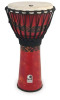 Toca Freestyle Rope-Tuned Djembe, 12" - Red (SFDJ-12RP) | Musician Madness