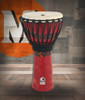 Toca Freestyle Rope-Tuned Djembe, 12" - Red (SFDJ-12RP)