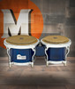 Toca Custom Deluxe Bongos - Blue (4600-BW) | Musician Madness