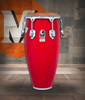 Toca Custom Deluxe Fiberglass Quinto, 11" - Red (4611FR) | Musician Madness