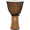 Toca Freestyle Rope-Tuned Djembe, 14" - Kente (SFDJ-14KB) | Musician Madness