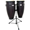 Toca Synergy 10"/11" Conga Set with Stand - Transparent Black (2300TB) | Musician Madness