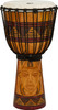 Toca Origins Wood Djembe, 10" - Tribal Mask (TODJ-10TM) | Musician Madness