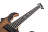 Schecter Wrathmaker Electric Guitar - Spalted Maple with Black Burst (4589)