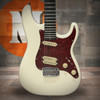 Schecter MV-6 Electric Guitar - Olympic White (4204) | Musician Madness
