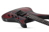 Schecter Avenger FR-S Przym Vespid Electric Guitar - Metallic Red (928) | Musician Madness