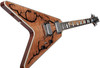 Schecter V-1 Electro-Resin - Gloss Natural (604) | Musician Madness