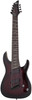 Schecter Omen Elite-8 Multiscale - Black Cherry Burst (2465) | Musician Madness