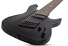 Schecter Damien-8 Multiscale - Satin Black (2477) | Musician Madness