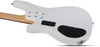 Schecter C-4 Deluxe - Satin White (584) | Musician Madness