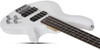 Schecter C-4 Deluxe - Satin White (584) | Musician Madness