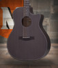 Schecter Orleans Studio Acoustic - Satin See Thru Black (3713) | Musician Madness