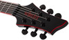 Schecter Sunset-6 ET Red Dawn Electric Guitar - Gloss Black (3892)