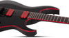 Schecter Sunset-6 ET Red Dawn Electric Guitar - Gloss Black (3892)