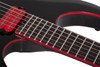 Schecter Sunset-6 ET Red Dawn Electric Guitar - Gloss Black (3892)