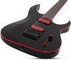 Schecter Sunset-6 ET Red Dawn Electric Guitar - Gloss Black (3892)