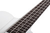 Schecter Simon Gallup Ultra Spitfire Electric Guitar - Gloss White with Red Lion Graphic (2254) | Musician Madness