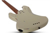 Schecter J-4 Sixx Electric Bass Guitar - Worn Ivory (355) | Musician Madness