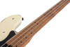 Schecter J-4 Sixx Electric Bass Guitar - Worn Ivory (355) | Musician Madness
