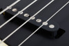 Schecter J-4 Sixx Electric Bass Guitar - Worn Ivory (355) | Musician Madness