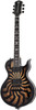 Schecter Odin Grail Buzzsaw Charcoal Burst - Buzzsaw Charcoal Burst (4539)