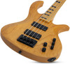 Schecter Riot-4 Session Bass Guitar - Aged Natural Satin (2852)