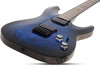 Schecter Omen Elite-6 - See Thru Blue Burst (2452) | Musician Madness