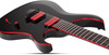 Schecter Sunset-6 Red Dawn Electric Guitar - Gloss Black (3890) | Musician Madness