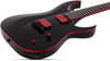 Schecter Sunset-6 Red Dawn Electric Guitar - Gloss Black (3890) | Musician Madness