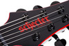 Schecter Sunset-6 Red Dawn Electric Guitar - Gloss Black (3890) | Musician Madness