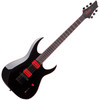 Schecter Sunset-6 Red Dawn Electric Guitar - Gloss Black (3890) | Musician Madness