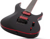 Schecter Sunset-6 Red Dawn Electric Guitar - Gloss Black (3890) | Musician Madness