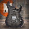Schecter California Classic Electric Guitar w/ Case - Charcoal Burst (7302)