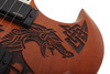 Schecter Barbarian Carveworks Electric Guitar - Natural Satin (4586) | Musician Madness
