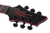 Schecter Sunset-6 ET EX Red Dawn Electric Guitar - Gloss Black (3894)