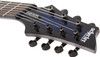 Schecter Omen Elite-7 MS - See-Thru Blue Burst (2464) | Musician Madness
