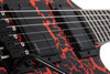 Schecter BalSac E-1 FR - Black Orange Crackle (1559)